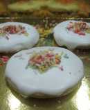 Galletas de azúcar con glaseado real