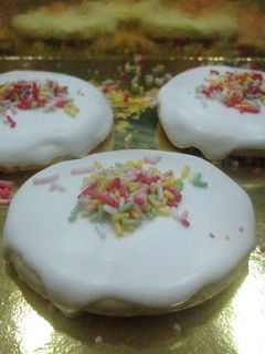 Una foto de Galletas de azúcar con glaseado real