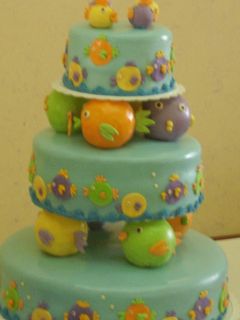 Una foto de Fondant de bombon casero