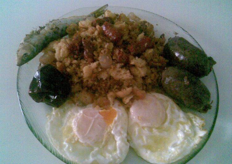 Migas de pan  murcianas