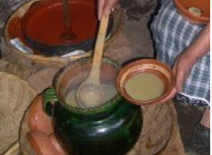 Una foto de Atole de guayaba