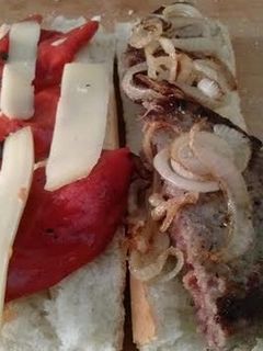 Una foto de Bocadillo de hamburguesa VIP