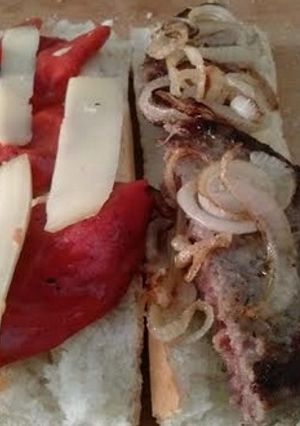 Una foto de Bocadillo de hamburguesa VIP