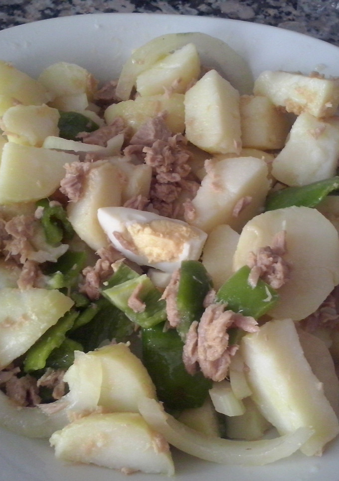 Una foto de Ensalada de verano completa y fácil