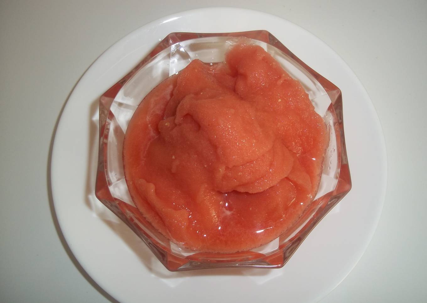 Helado de sandía Thermomix