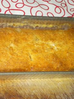 Una foto de Budin de mandarina y chocolate
