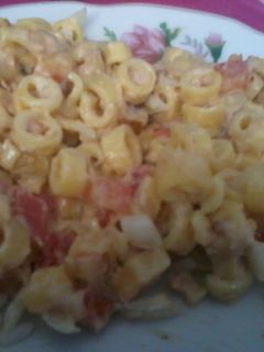 Una foto de Ensalada de atún y pasta