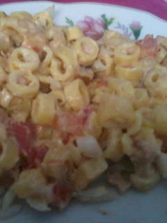 Una foto de Ensalada de atún y pasta