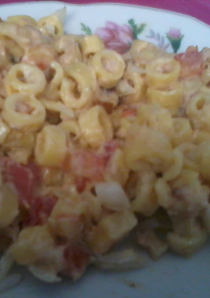 Una foto de Ensalada de atún y pasta