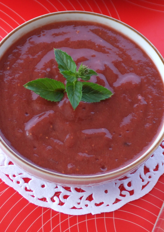 Una foto de Salsa de frutas y especias