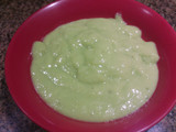 Crema dulce de aguacate o palta