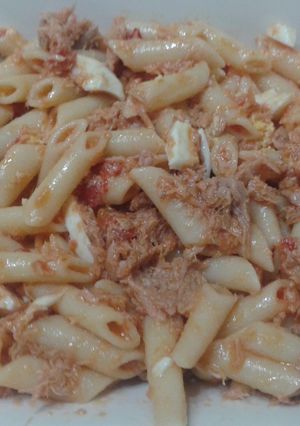 Una foto de Ensalada de pasta casera