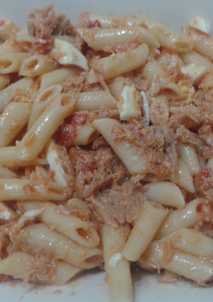 Una foto de Ensalada de pasta casera