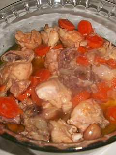Una foto de Pollo escabechado al estilo murciano