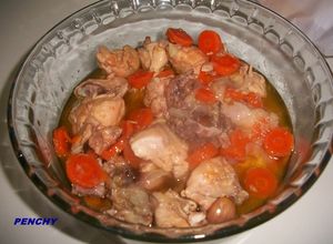 Una foto de Pollo escabechado al estilo murciano
