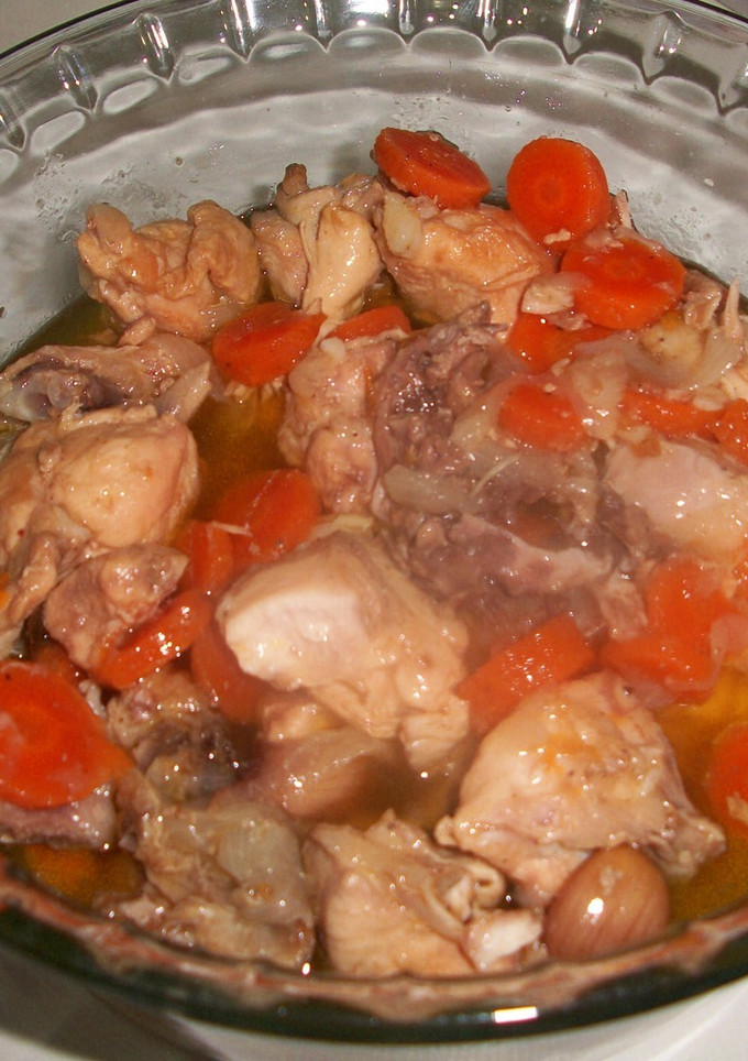 Una foto de Pollo escabechado al estilo murciano