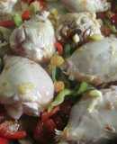 Muslitos de pollo al azafrán