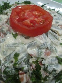 Una foto de Menestra de verduras a la rusa