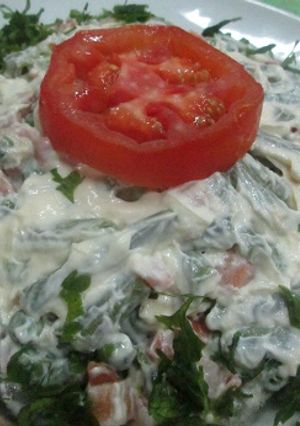 Una foto de Menestra de verduras a la rusa