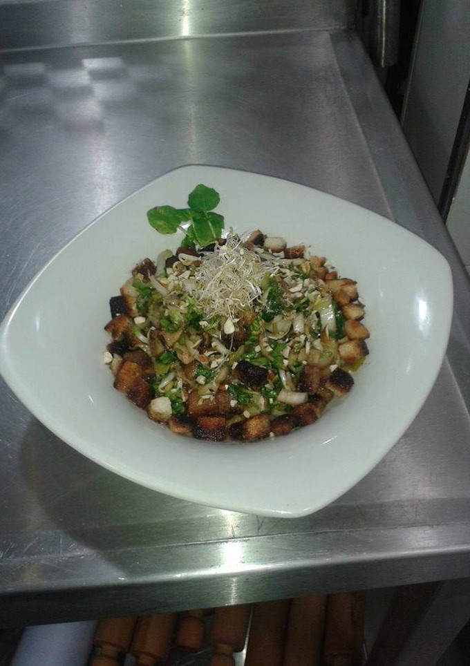 Una foto de Ensalada verde