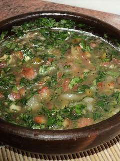 Una foto de Pebre Chileno