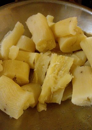 Una foto de Ensalada de mandioca al natural