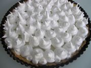 Una foto de lemon pie con margarina