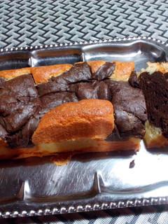 Una foto de Budín marmolado apto para celíacos