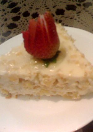 Una foto de Postre de piña