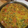 🇪🇸 Paella de arroz con conejo y caracoles 🇪🇸