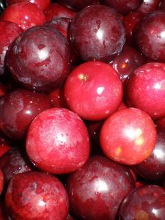 Una foto de Mermelada de ciruelas rojas