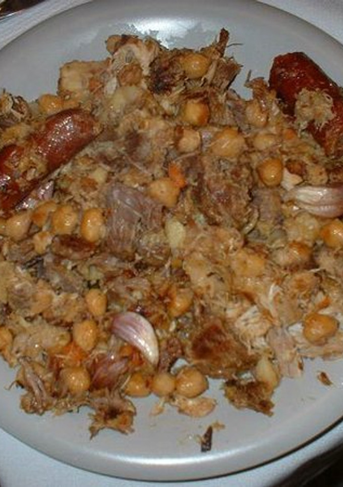 Una foto de Ropa vieja murciana
