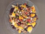 Panchos con carne y frijoles