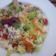 Ensalada de verano rápida con cous cous, atún y brócoli