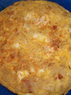 Una foto de Tortilla de calabacines murciana