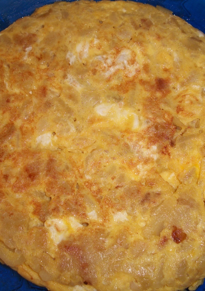 Una foto de Tortilla de calabacines murciana