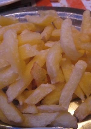 Una foto de Papas fritas