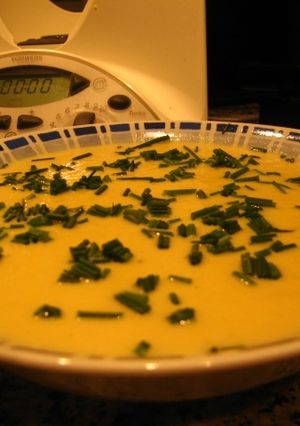 Una foto de Vichyssoise thermomix