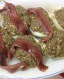 Huevos rellenos tapenade AMC