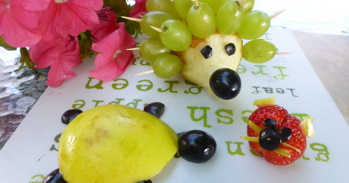 Frutas divertida para los niños Receta de milandebrera- Cookpad
