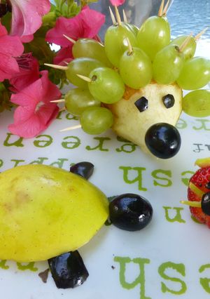 Una foto de Frutas divertida para los niños