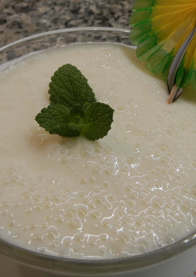 Una foto de Mousse de limón con yogur