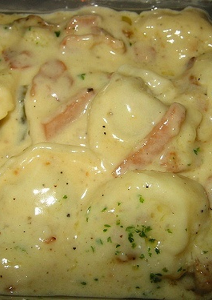 Una foto de Tortellini a la Panna