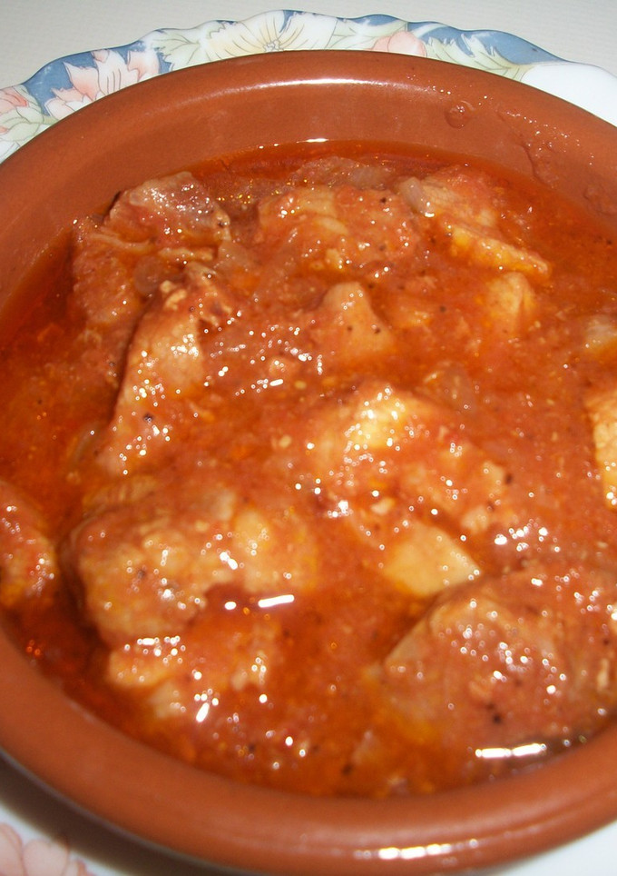 Una foto de Carne de cerdo al horno especiada