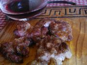 Una foto de mollejas asada