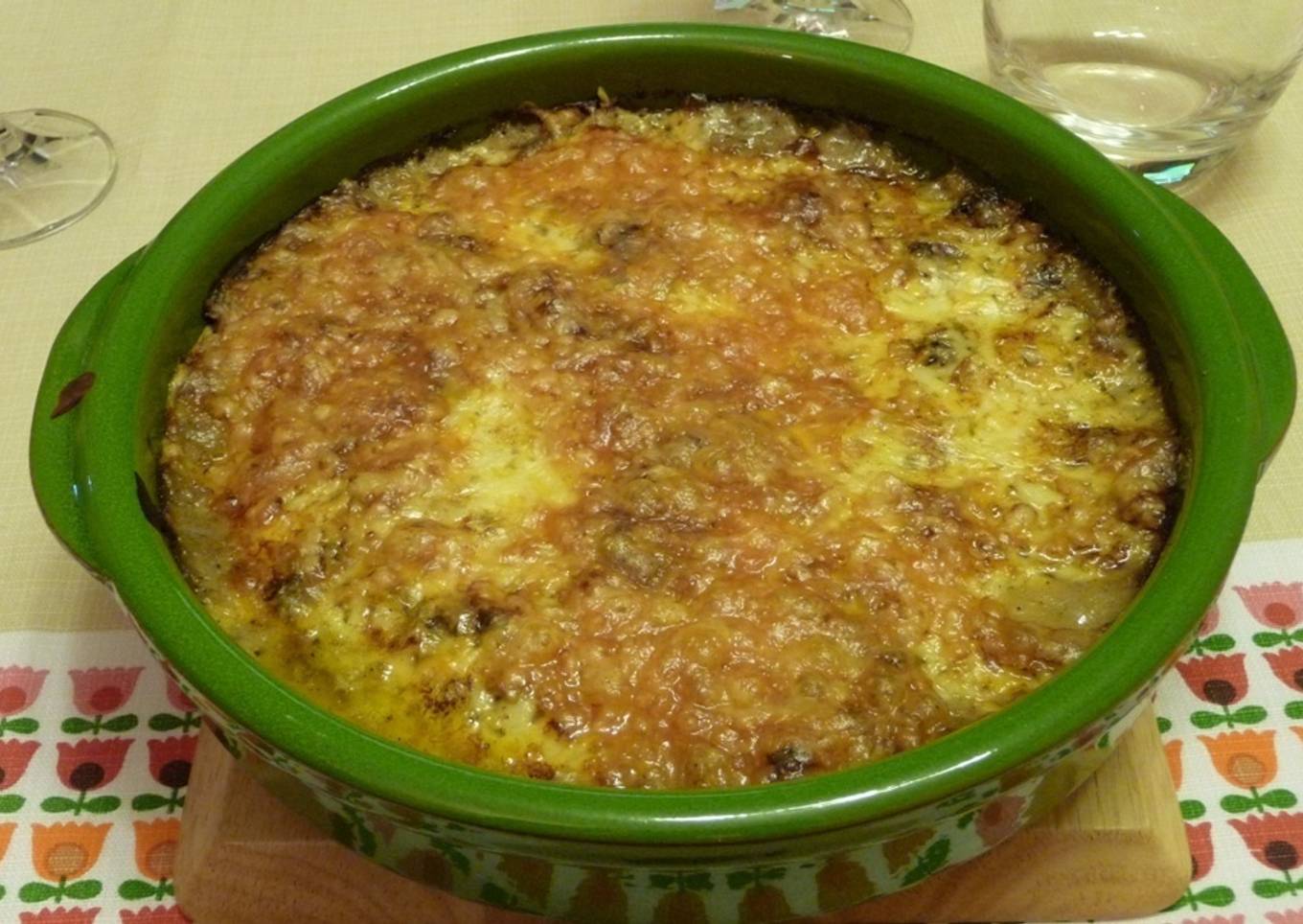 Berenjenas a la crema del  Rincón  de PEPE en  Murcia