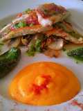 Filetes de salmonete al ajillo
