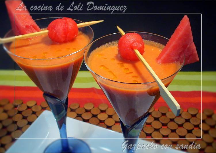 Gazpacho con sandía