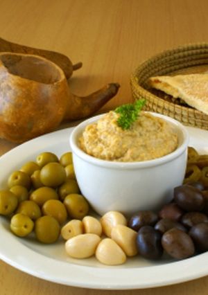 Una foto de Dip de aceitunas