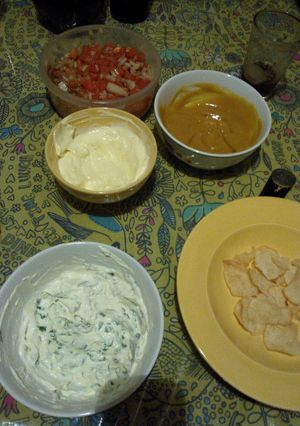 Una foto de Salsas frías para picar